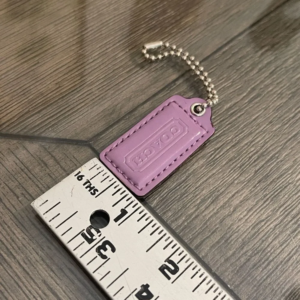 Coach Signature Stripe Hipster Slim Duffle Crossbody Purple - Lavender Hangtag
